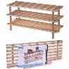 ESTANTERIA ZAPATERO MADERA 3 PISOS