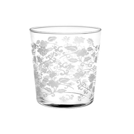 VASOS DECORADO HOJAS 380 ML