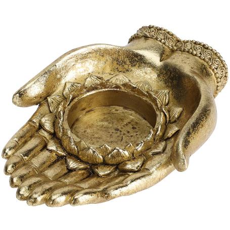 PORTAVELAS MANOS 14,3X10,2 CM