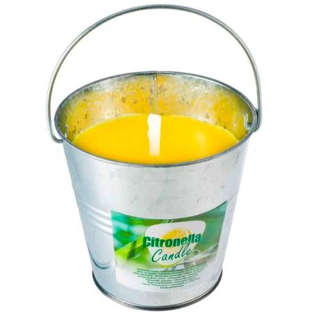 VELA CUBO CHAPA CITRONELA 10 CM