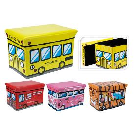 CAJA ORGANIZADORA AUTOBUS 49X31X31CM