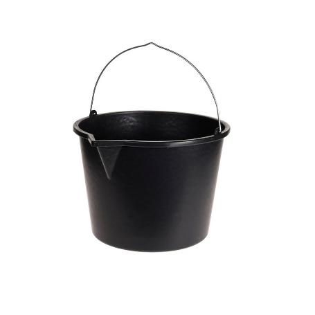 CUBO NEGRO PICO ASA METAL 20 L