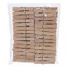 PINZAS ROPA MADERA 10 CM 48 PIEZAS