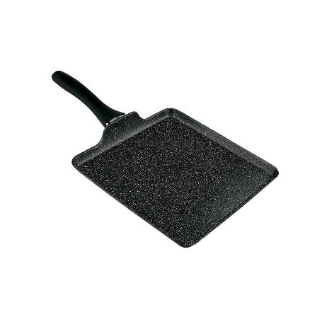 ASADOR LISO PIEDRA 28X28 CM 3608