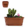 JARDINERA MINI 25X12,5X9,5 CM SIN PLATO MARRON