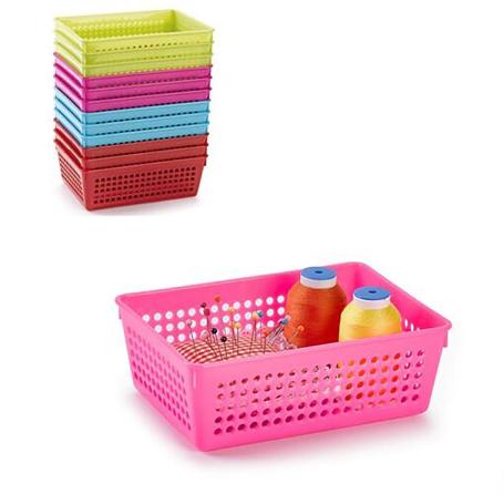 CESTA COLADOR 18X13X6,5 CM 11473 SURTIDA