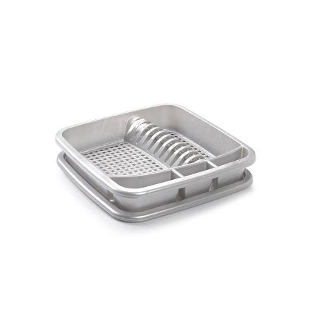 ESCURREPLATOS CUADRADO PLATA