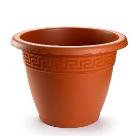 MACETA REDONDA 62X62X45,5CM MARRON 11305
