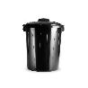 CUBO BASURA 51L + TAPA NEGRO
