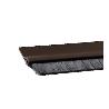 BURLETE PUERTA CEPILLO MARRON 1MT