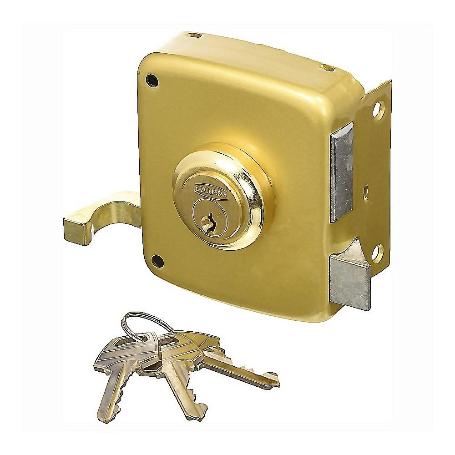 CERRADURA 1125/ 80 DERECHA ESMALTADA