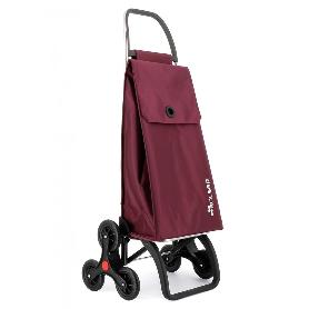 CARRO COMPRA AKANTO MR 6 RUEDAS BURDEOS