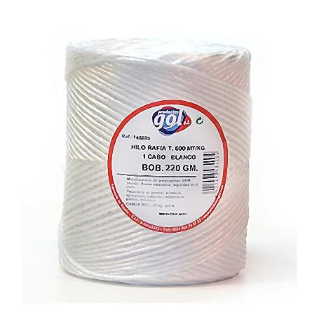 CUERDA RAFIA 1CABO N4  220GR