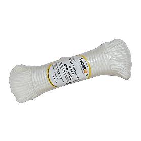 CUERDA TRENZADA POLIPROPILENO BLANCA 10MT