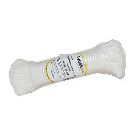 CUERDA TRENZADA POLIPROPILENO BLANCA 20MT