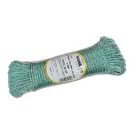 CUERDA TRENZADA POLIPROPILENO VERDE 25MT