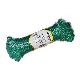 CUERDA PLASTICO 4 MM VERDE 10MT
