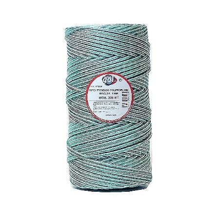 CUERDA TRENZADO POLIPROPILENO VERDE 5MM 200MT