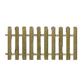 VALLA CLASICA MADERA 210X80 CM PINO