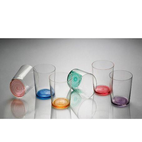 VASOS SIDRA SPIRAL COLORES 360 ML