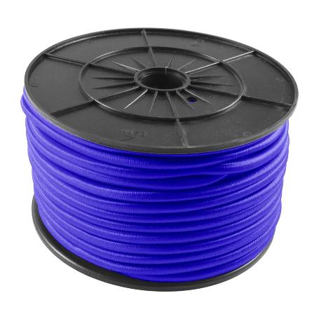 CORDON ELASTICO 8 MM AZUL 50MT