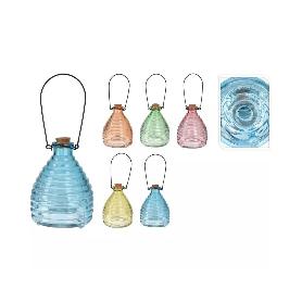 TRAMPA AVISPAS VIDRIO 9X13 CM SURTIDA