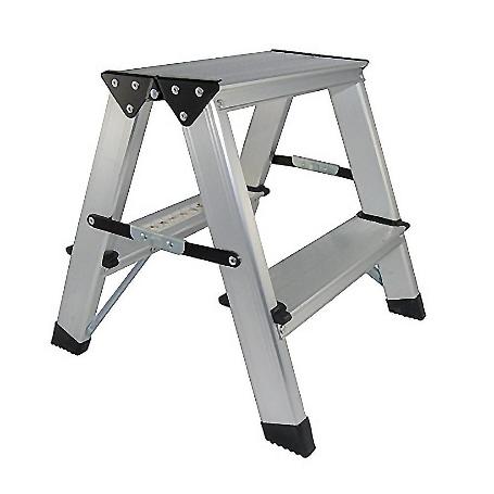 TABURETE ALUMINIO PLEGABLE 2 PELD.37X37