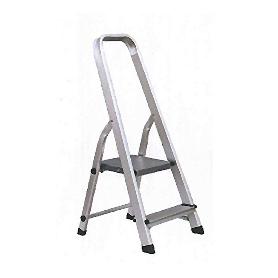 ESCALERA ALUMINIO 2 PELDAÑOS HOGAR EN131