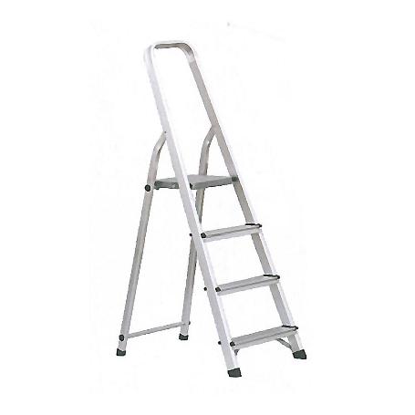 ESCALERA ALUMINIO 4 PELDAÑOS HOGAR EN131