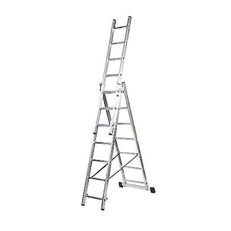 ESCALERA ALUMINIO INDUSTRIAL TRIPLE 10 P.