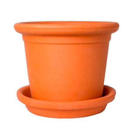 MACETA RECTA BARRO 36X45 CM