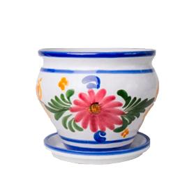 MACETA CERAMICA FLOR COCO 29X36 CM