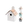 CASA PAJAROS MADERA 22,5X16,5X11CM SURTIDA