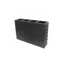 JARDINERA RATAN 4 MACETAS 89X24X60 CM 51575