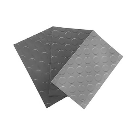 PAVIMENTO PVC GRIS CIRCULOS 1.5 X25MT