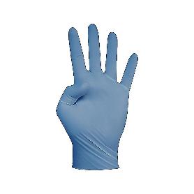 GUANTE NITRILO AZUL SIN P0LVO T8-9-L
