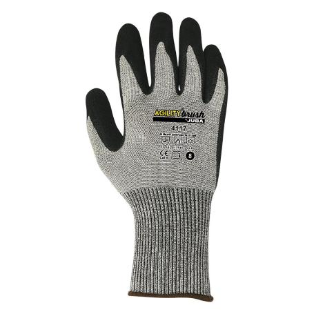 GUANTE H4117/ 9 NEGRO GRIS INVIERNO