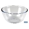 SET DE 2 ENSALADERAS DE VIDRIO BOROSILICATO MODELO BARITINA 800 ML - 2700 ML