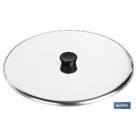 TAPA GIRATORTILLAS  ACERO INOX 30 CM VENTA UNITARIA