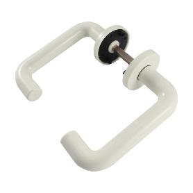 MANILLA POLIESTER BLANCA CON PLACA