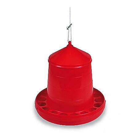 TOLVA PLASTICO AVES 8KG ROJA 37X39