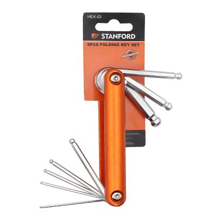 LLAVES ALLEN BOLA SURTIDAS 8 PZ