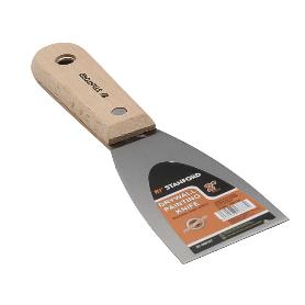 ESPATULA ACERO CROMADA 50 MM M/ MADERA
