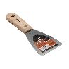 ESPATULA ACERO CROMADA 60 MM M/ MADERA