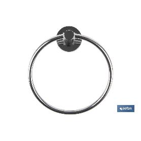 TOALLERO CIRCULAR MODELO LAGOA INOX 304  BRILLO