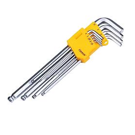 LLAVES ALLEN BOLA LARGAS CROMO VANADIO