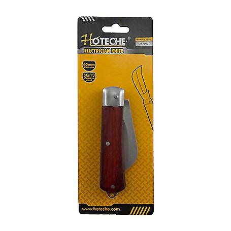 NAVAJA 60 MM INOXIDABLE MANGO MADERA