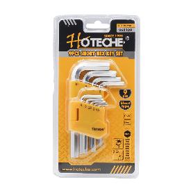 LLAVES ALLEN HEX 9 LLAVES C/V