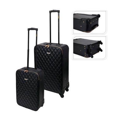 MALETAS ACOLCHADAS 34X17,5X52/40X22X62 CM