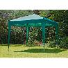 PABELLON PLEGABLE METAL 3X3 M VERDE